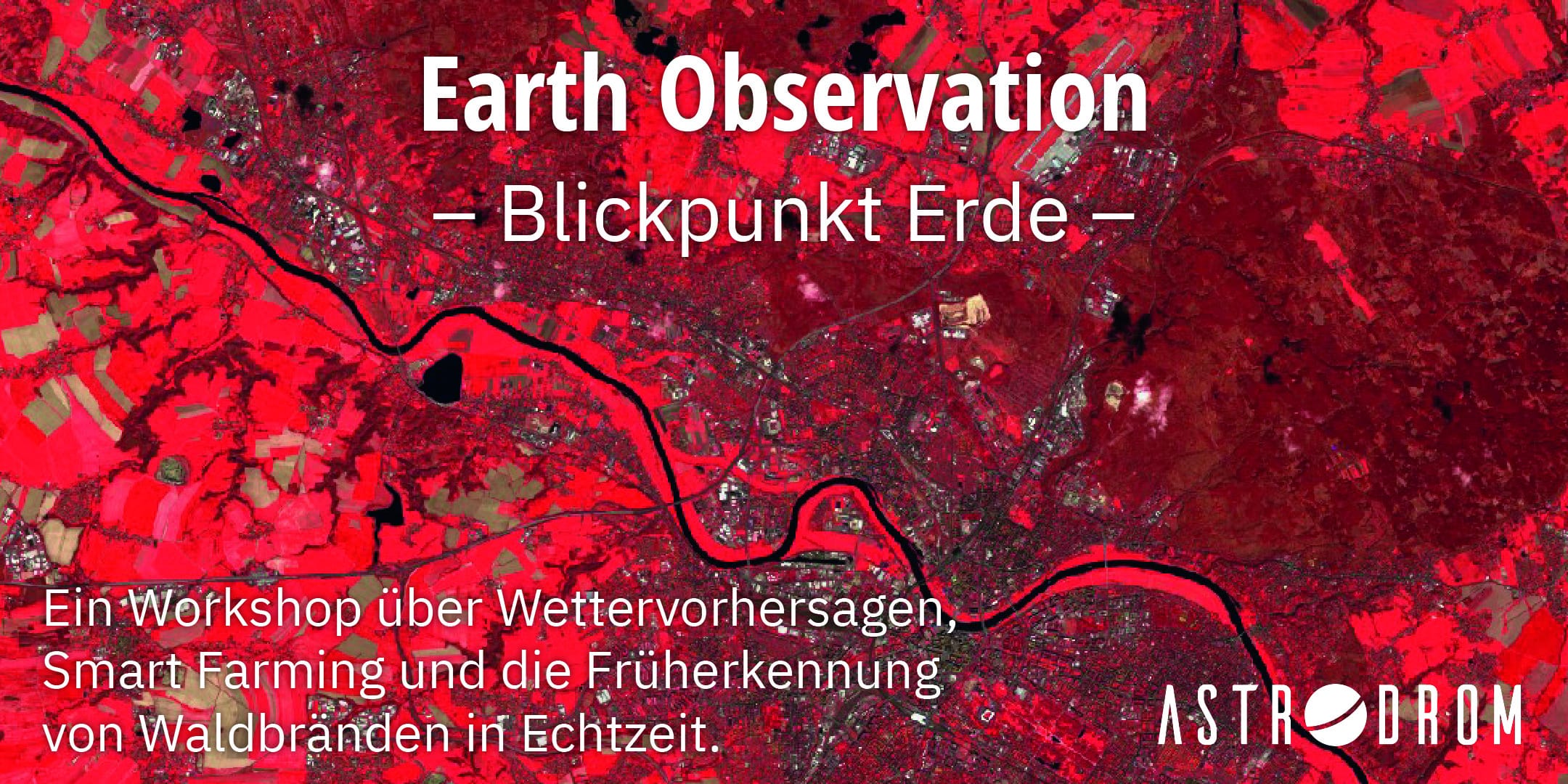 Cover Astrodrom Workshop "Earth Observation" at the IdeenExpo 2022
