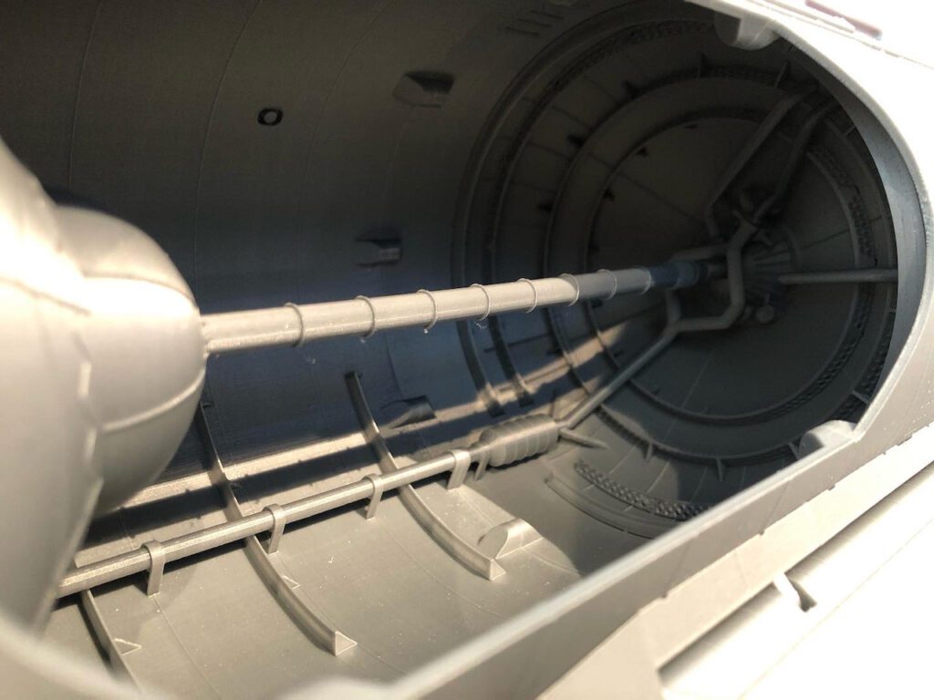 SpaceX Starship SN15 Cutaway (STARSHIP 3D) Inside Bottom View