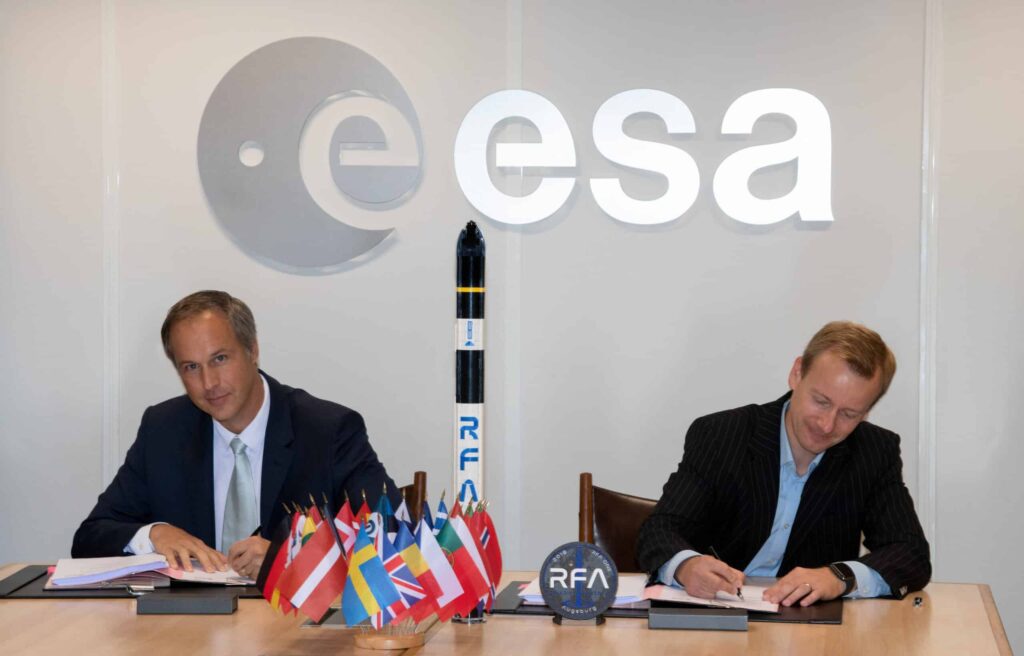 IAC 2022 – Rocket Factory Augsburg und ESA unterzeichnen Boost!-Vertrag, © Rocket Factory Augsburg