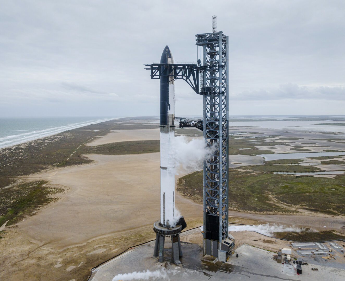 Starship Full Wet Dress, © Official SpaceX Photos