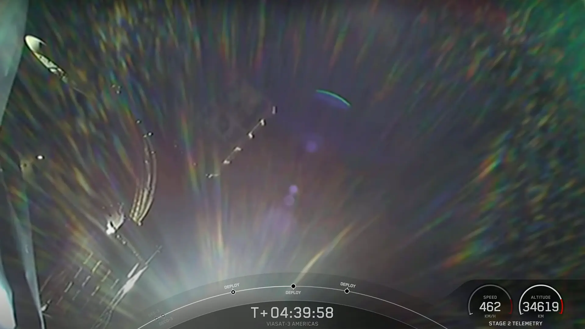 Gravity Space GS-1 Deployment;© SpaceX Livestream