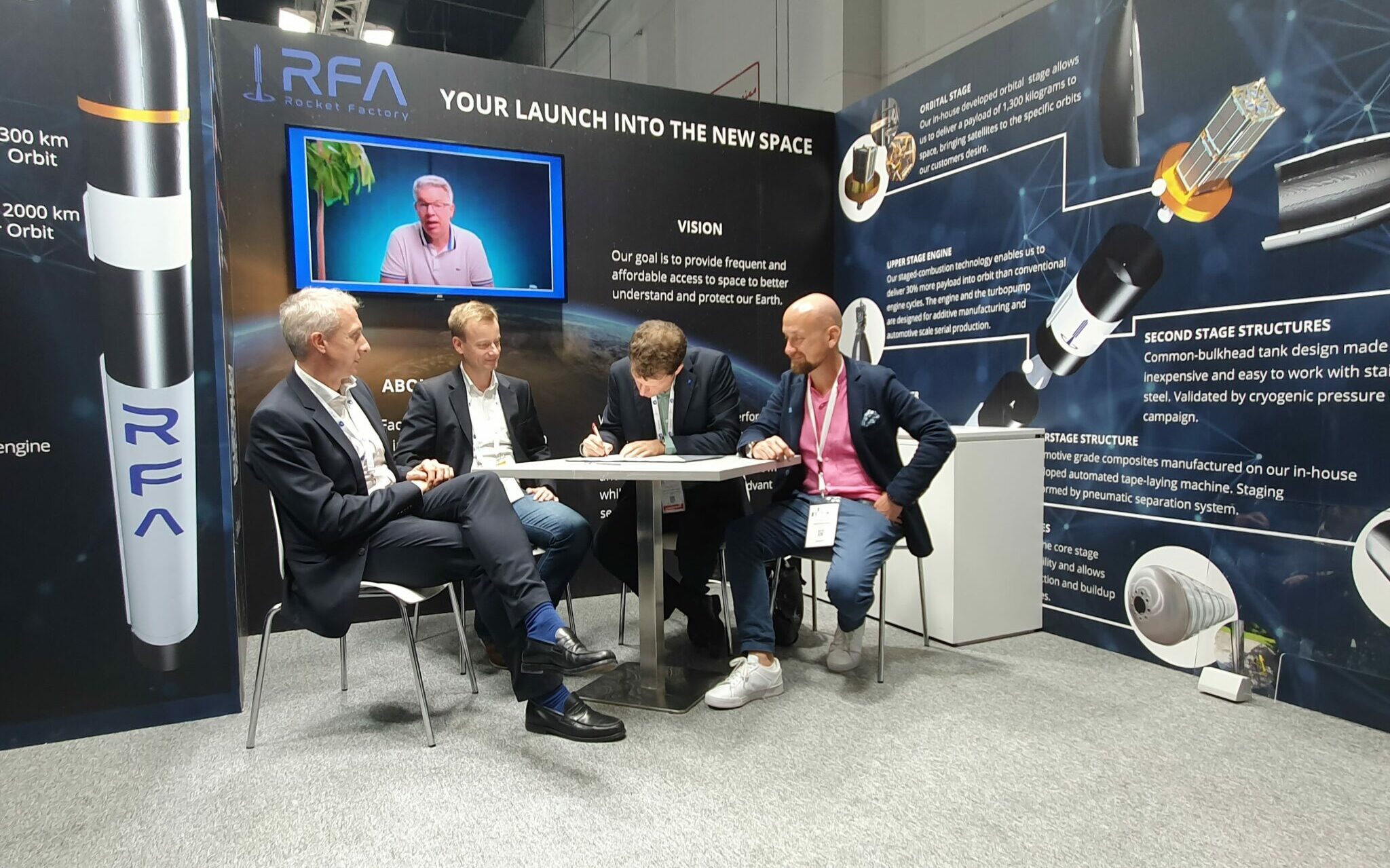 IAC 2021 Newsticker: Rocket Factory Augsburg und Plus Ultra Space Outpost (Plus Ultra) unterzeichnen Vereinbarung über den Start einer Demonstrator-Mission zum Mond.