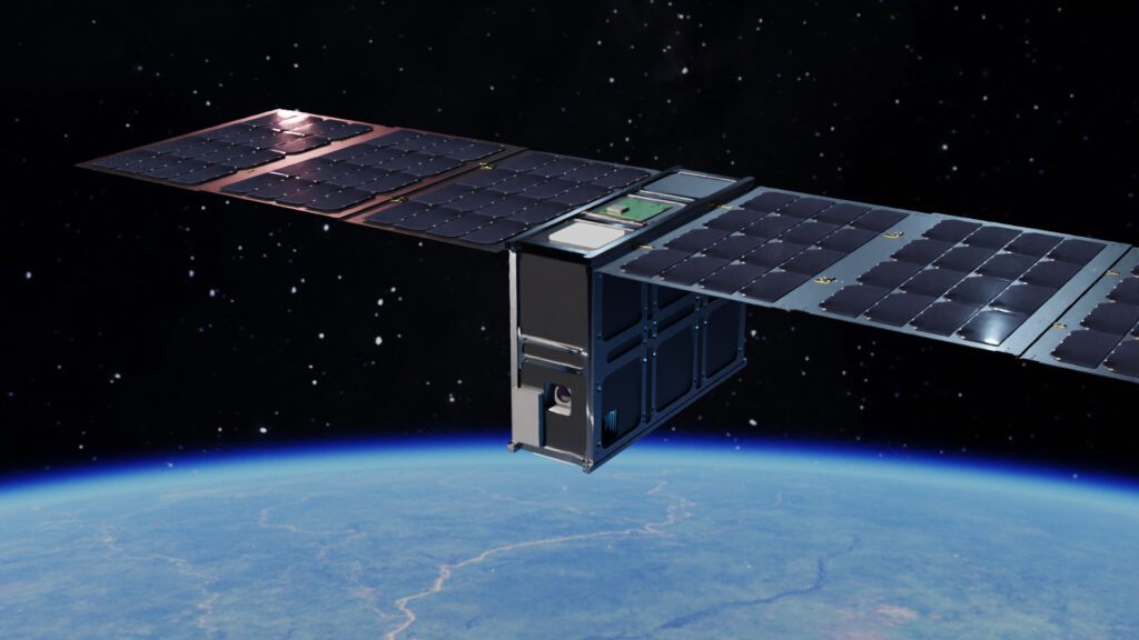 Rendering des 6U-Cubesats FOREST-1; © OroraTech