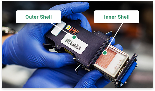 Aufbau der Science Shells, die sich im Inneren des Science Taxis befinden, © yuri