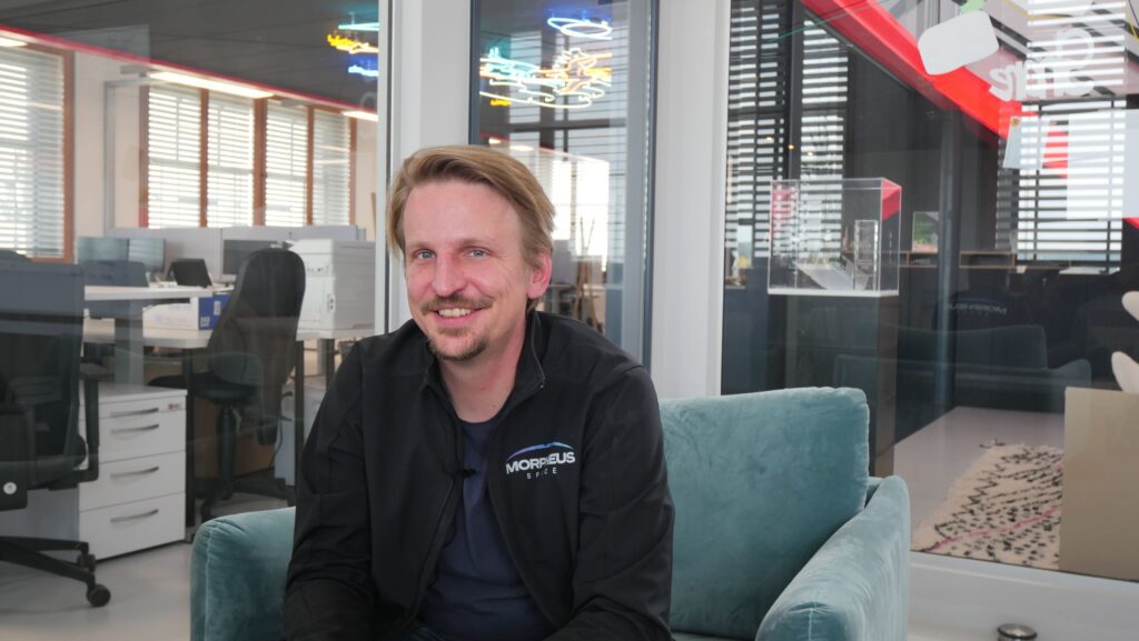 Daniel Bock, CEO & Co-Founder Morpheus Space; © Astrodrom