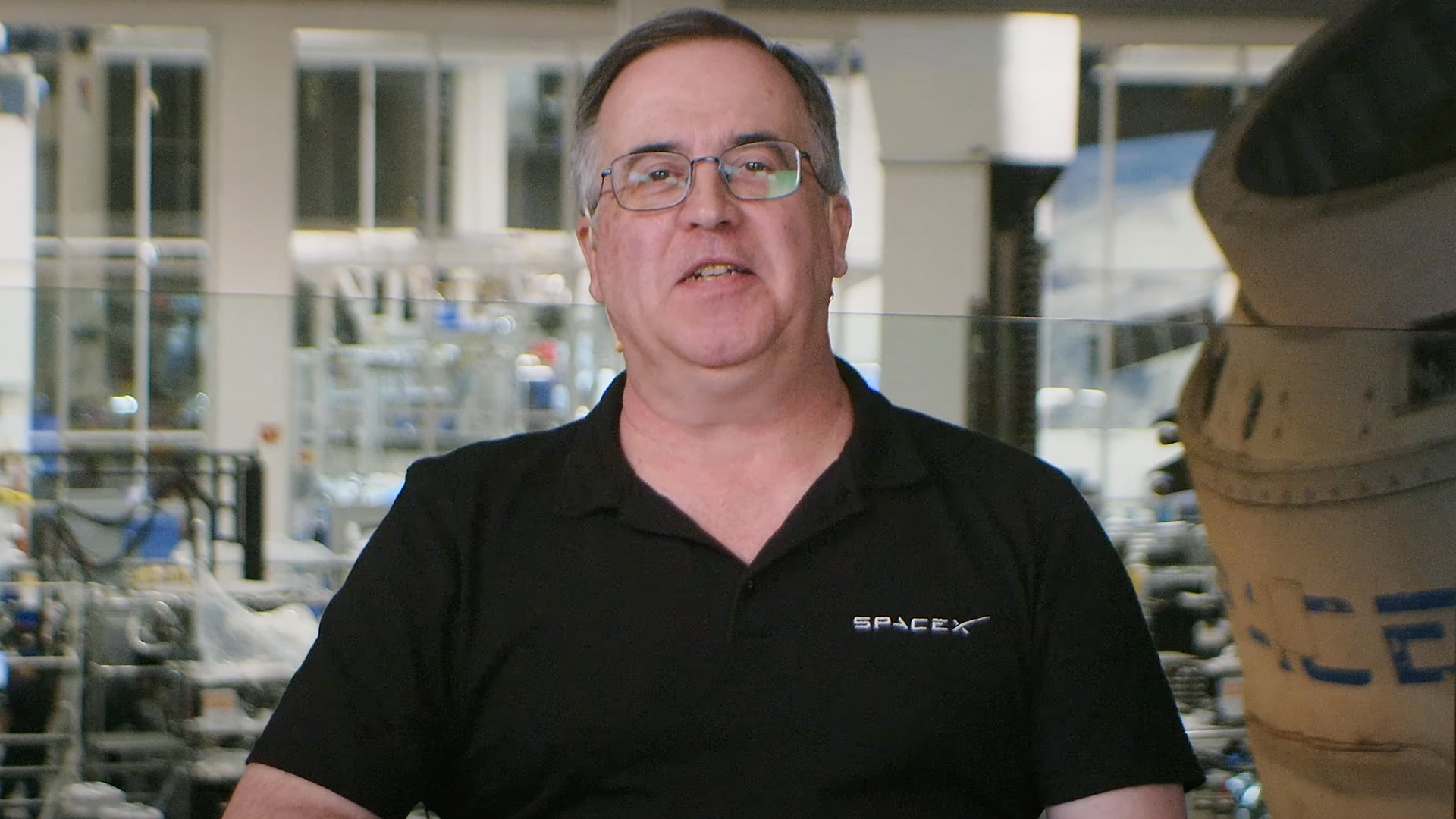 John Insprucker, Principal Integration Engineer SpaceX, Screenshot
© SpaceX 